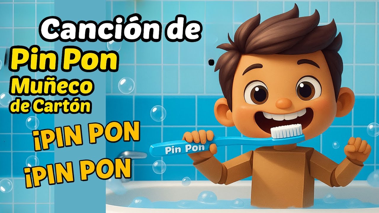 🎶 Pin Pon es un Muñeco 🤩 Canción Infantil para Niños | Canta y Baila ...