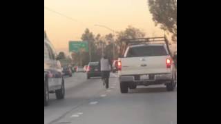Hit and Run Suspect on the 710 Freeway