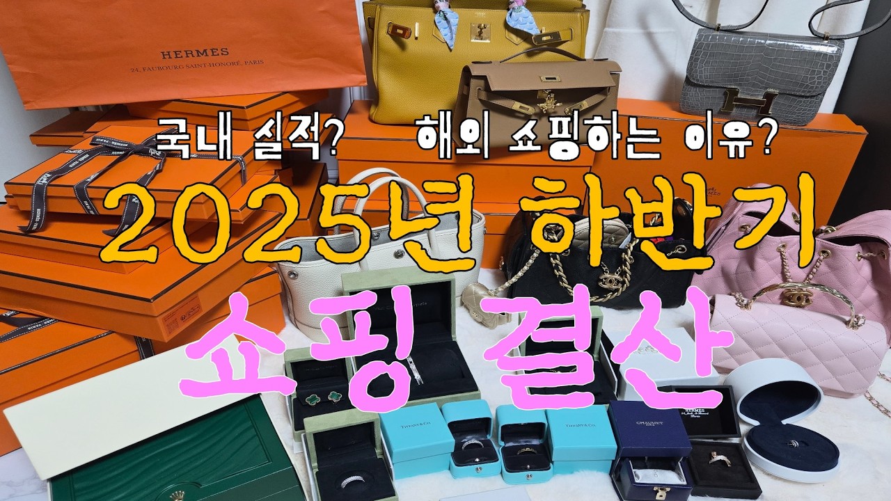 [Eng] 8개월 동안 2.5억 태운 사람은 평일엔 🐮 My shopping expenses for the second half of 2025😵