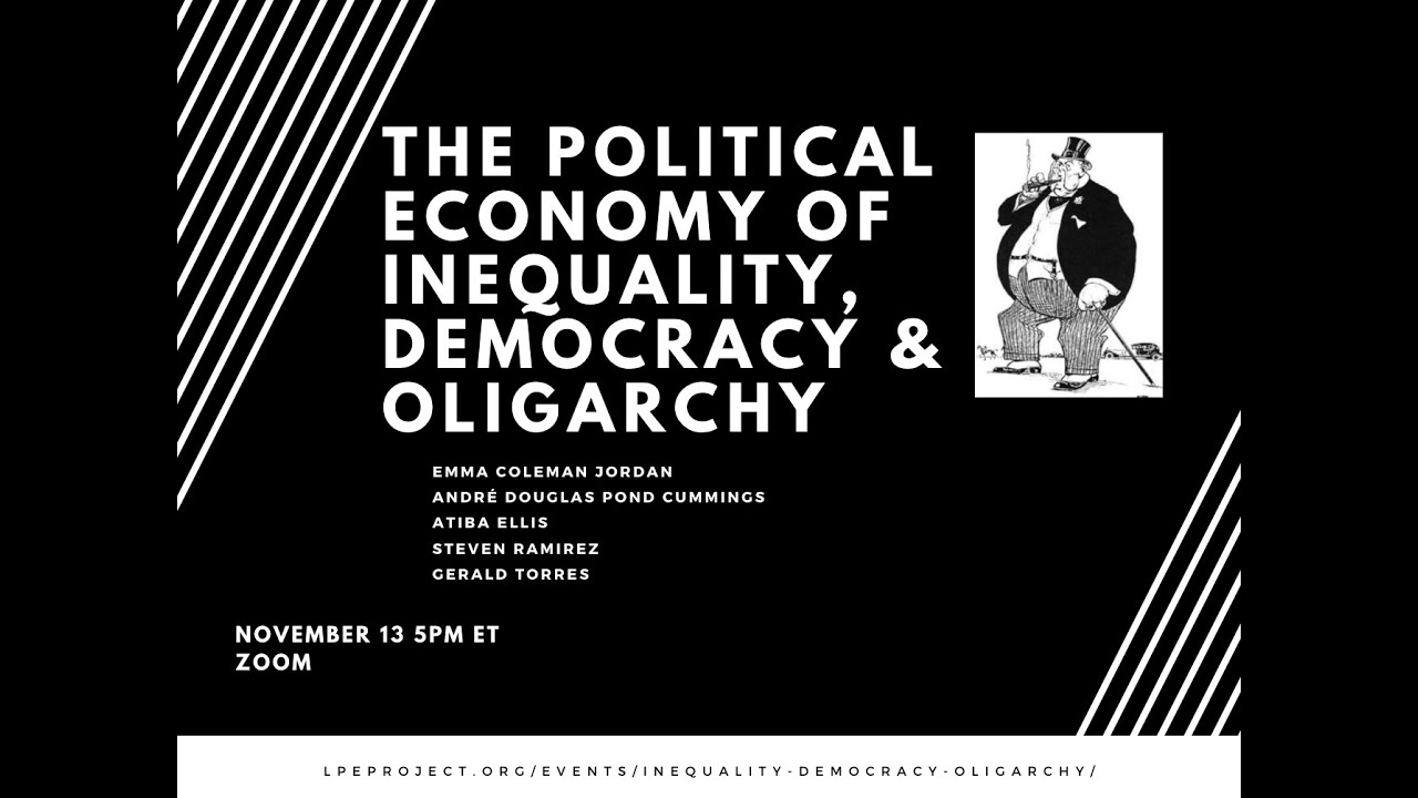 LPE Conference: The Political Economy of Inequality, Democracy ...