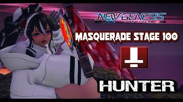 PSO2 NGS -  Fictitious beam stage 100 Hunter