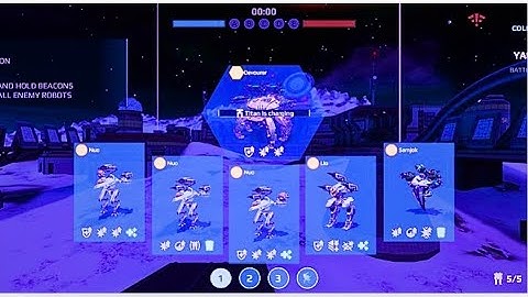 Playing Nuo once again War Robots test server Gameplay.