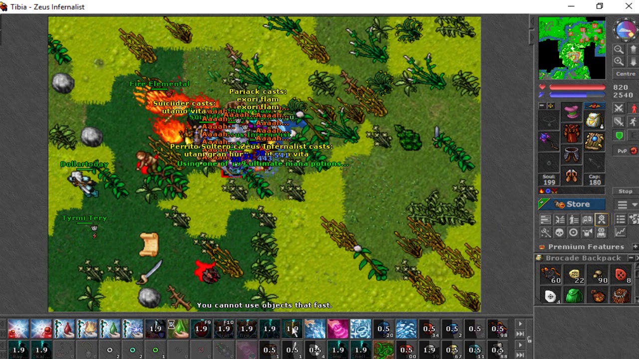 [Tibia HELERA] Part 6 - Fight// UBG Team vs Pocos pero locos //Zeus ...