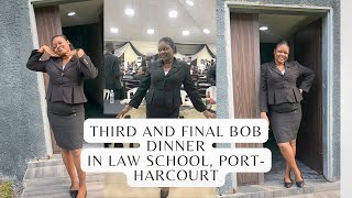 THE LAST SUPPER…. The end of it || Port Harcourt Law school | Vlogmas Day 1