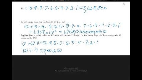 MAT 141 Section 5.5 Video Lecture