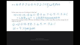 MAT 141 Section 5.5 Video Lecture