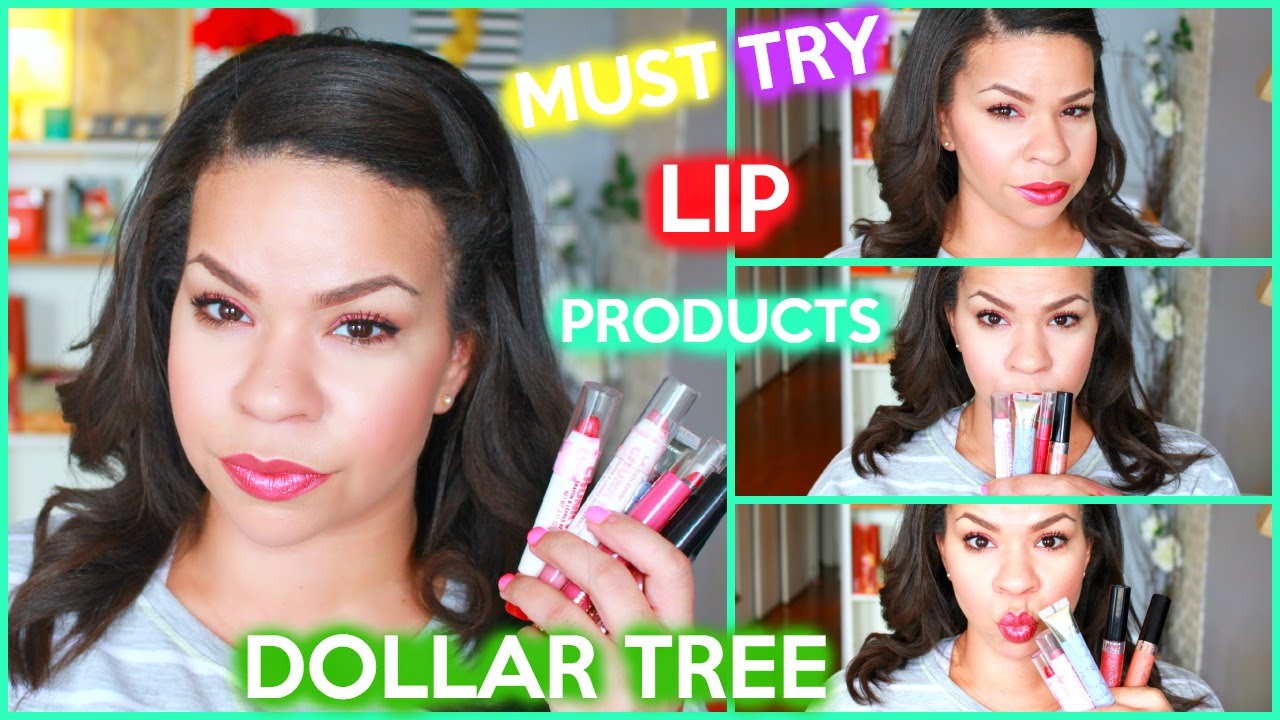 DOLLAR TREE LIP PRODUCTS WORTH BUYING FAVORITE LIP COMBOS