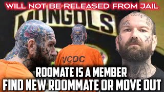 Mongols MC Member to Remain Jailed Until He Finds New Residence or Roommate