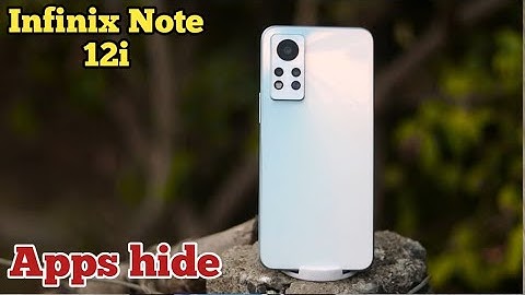 In Infinix Note 12i  Infinix Note 12i  Mein Apps Hide Kaise Karen , Hide Apps In Infinix Note 12i,