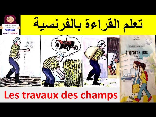 الدرس 29 : قراءة نص بالفرنسية خطوة بخطوة " Les travaux des champs"