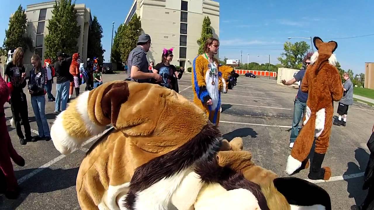 Furlaxation - Parking lot antics after the Photoshoot