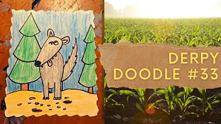 Derpy Doodle - Wolf - Guided How-To Drawing And Art For Beginners