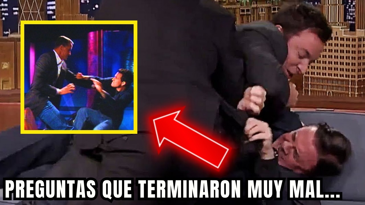 Famosos que EXPLOTARON ante la FALTA de RESPETO de Entrevistadores😡🥊