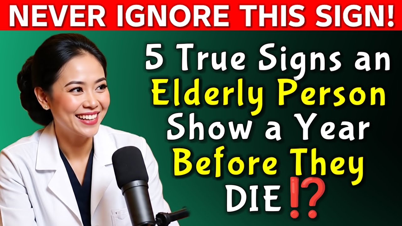 5 True Signs an Elderly Person May Be in Their Final Year | Subtle Warnings You Shouldn’t Ignore
