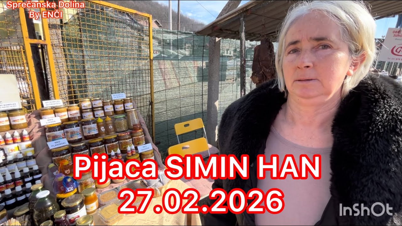 Pijaca Simin Han lijepo vrijeme i dobar pozarni dan svi zadovoljni 