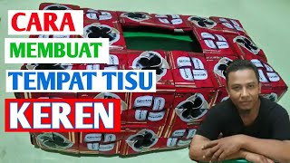 Cara Membuat Tempat Tisu dari Bungkus Kopi | Bang Surya