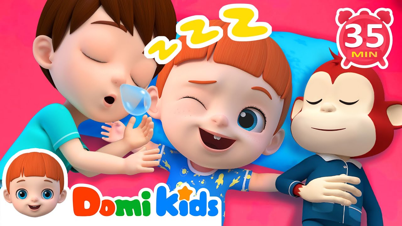 寶貝多米兒歌大全｜早教兒歌｜經典熱門兒歌｜動物兒歌｜十個寶寶在床上｜domikids 中文｜Nursery Rhymes