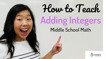How to Teach Adding Integers in the Virtual Classroom