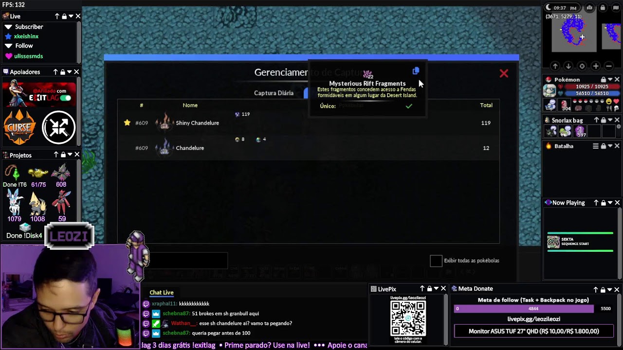 LIVE PokeXGames! RAINBOW9 260+ MALEFIC ☣️👻 - Leozi