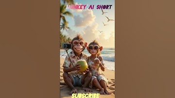 How To Create viral monkey vlog video with ai  #shorts #shortvideo #youtubeshorts #trendingshorts
