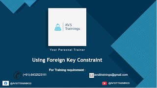 How to create table using Foreign Key | Working with foreign key