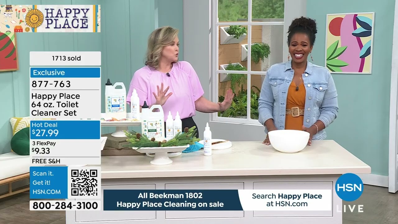 Happy Place 64 oz. Toilet Cleaner Set