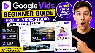 Google Vids Beginner Guide: Free AI Video Studio with Veo 3.1 (2026)