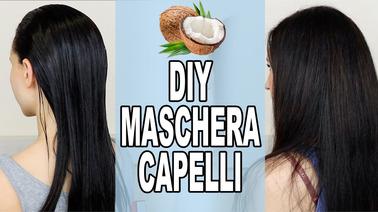 DIY 🥥 Maschera Capelli Con Olio Di Cocco + Consigli | Giulia Bencich -  YouTube