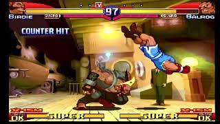 Street Fighter Alpha 3(Dreamcast)-Birdie vs Balrog