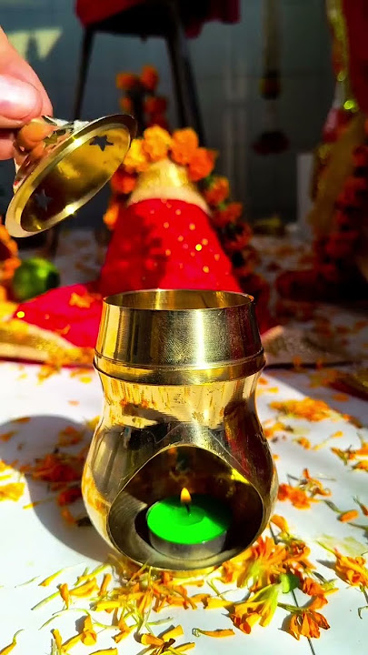 Unlock Prosperity with Our Brass Kalash 🌟 Sacred Symbols Tour #brass #diwali #explore #festivedecor