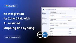 Kit Integration for Zoho CRM: AI-Assisted Contact Sync