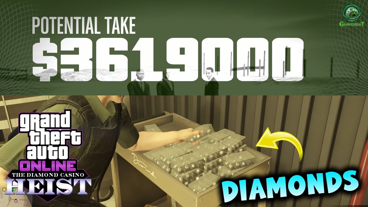 GTA Online Casino Heist Diamonds Hard Mode Big Con YouTube