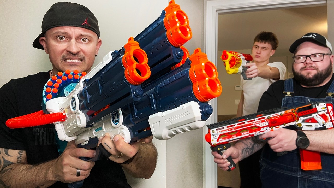 Война NERF: Незаконная операция!