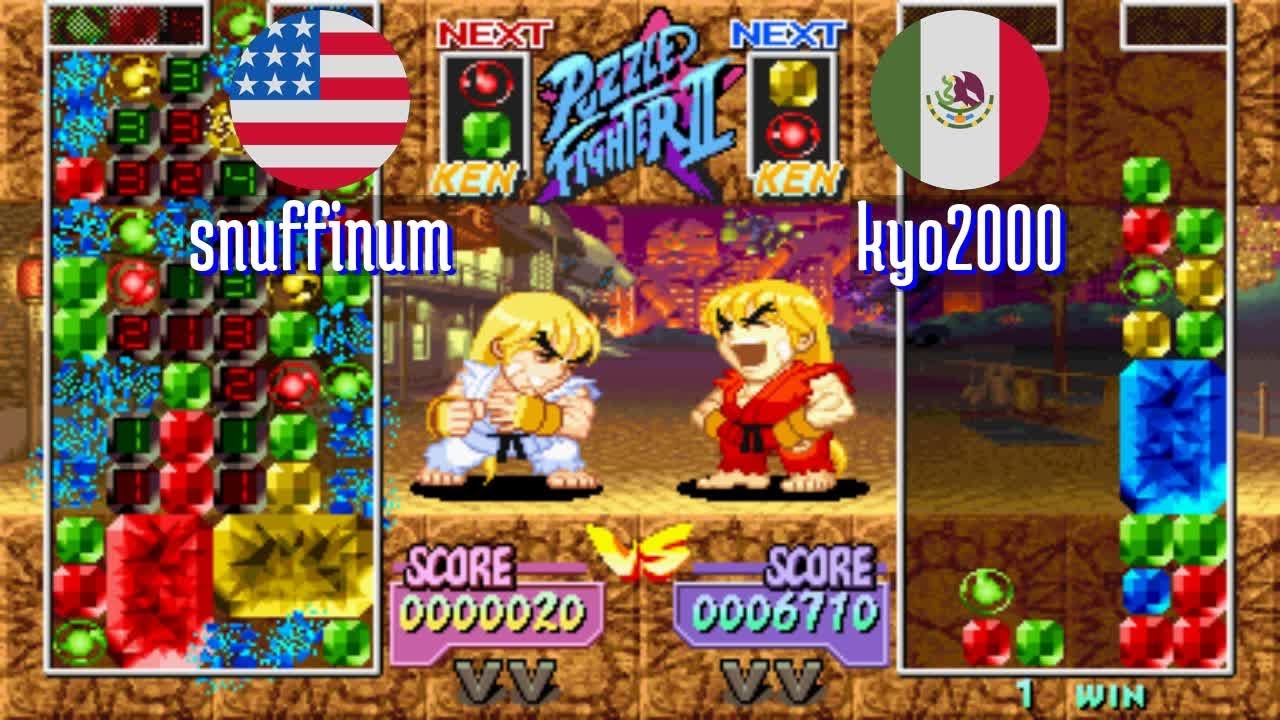 FT5 @spf2t: snuffinum (US) vs kyo2000 (MX) [Super Puzzle Fighter II Turbo spf2 Fightcade] May 20