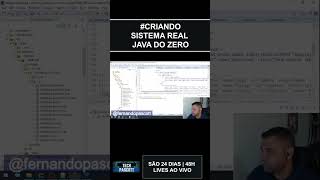 #5 #LIVE5 Programando Sistema do ZERO com Java - JSP - HTML - CSS - Mysql #coding #livecode #java