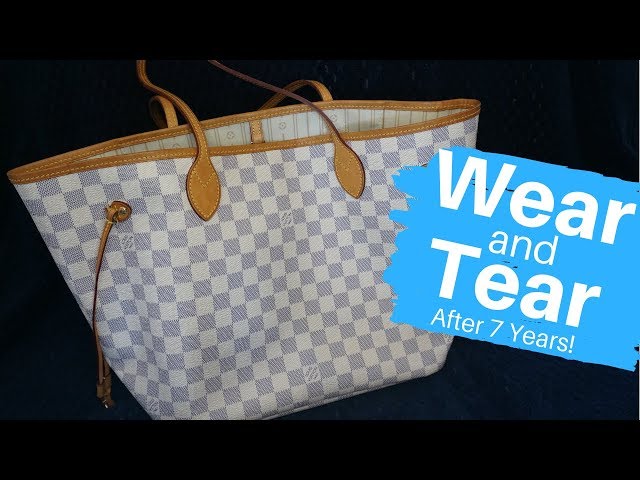 Ways To Wear: Louis Vuitton Neverfull in Damier Azur ~ #30wears challenge 