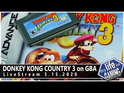 Donkey Kong Country 3 on GBA (alternate soundtrack) :: 3.15.2020 LiveStream / MY LIFE IN GAMING - Donkey Kong Country 3 on GBA (alternate soundtrack) :: 3.15.2020 LiveStream / MY LIFE IN GAMING
