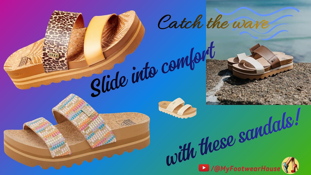 👡 REEF Women’s Cushion Vista Hi Slide– From $45.47! 🏖️
