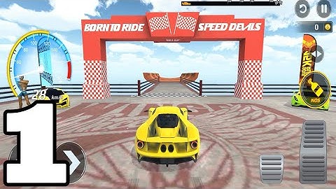 GT Car Stunt Extreme- Car Game - Gameplay Walkthrough Part 1 (Android, iOS)