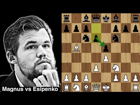 Magnus vs Esipenko: C65 Ruy Lopez Berlin Defense