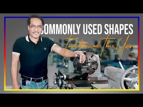 Commonly Used Shapes of Tool bits and Their Uses