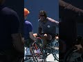 Putting his skills to the test 👀 #miamiopen #tennis #wheelchairtennis #miamidolphins
