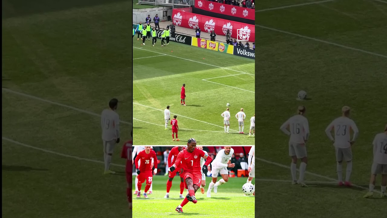 Jonathan David scores a brace for Canada vs Iceland 🥶