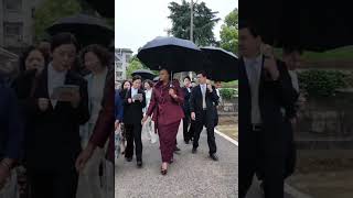 Primeira-Dama Gueta Chapo visitou o Centro de Investigação de Arroz Híbrido de Hunan na China.