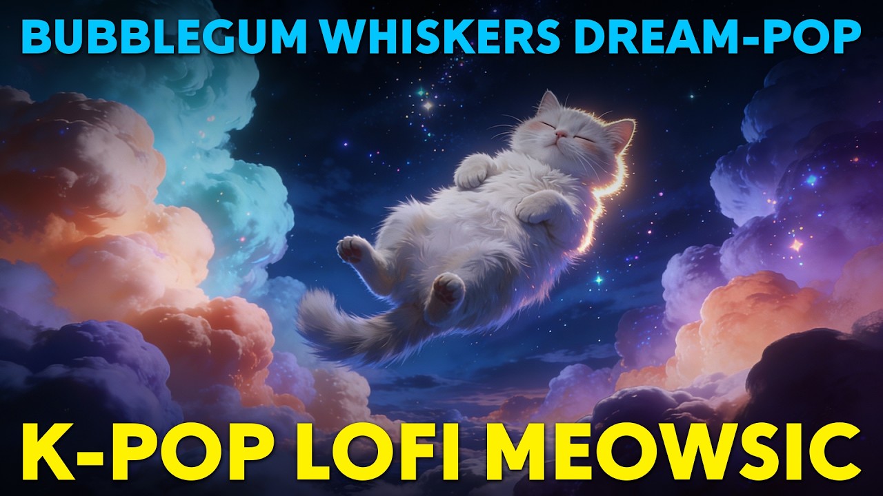 Bubblegum Whiskers Dream-Pop - K-Pop Lofi Meowsic (Meow Music)