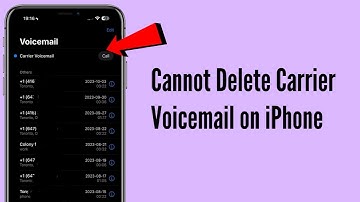 How to Fix Cannot Delete Carrier Voicemail on iPhone after iOS Update?