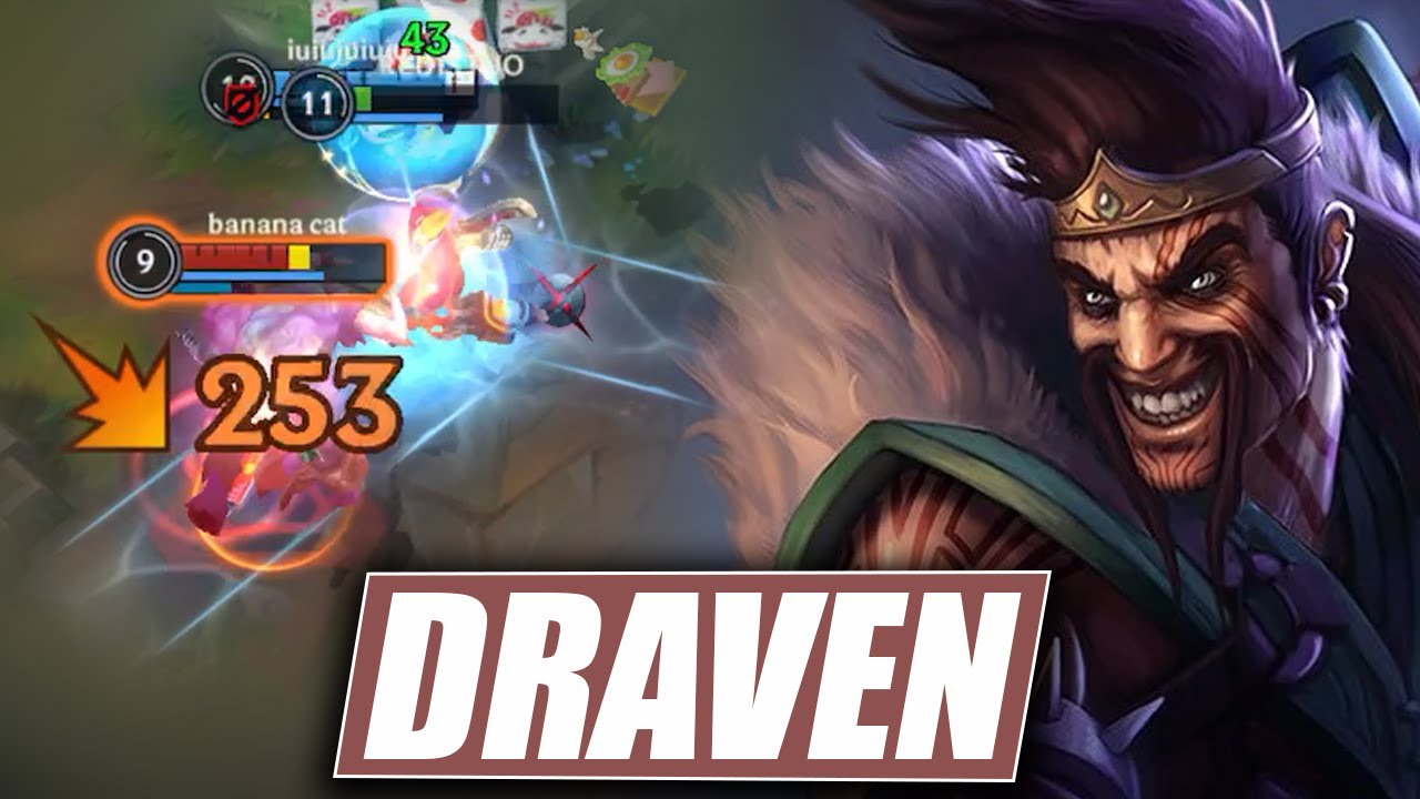 Wild Rift Draven Gameplay in Season 10 (Build & Runes) - YouTube