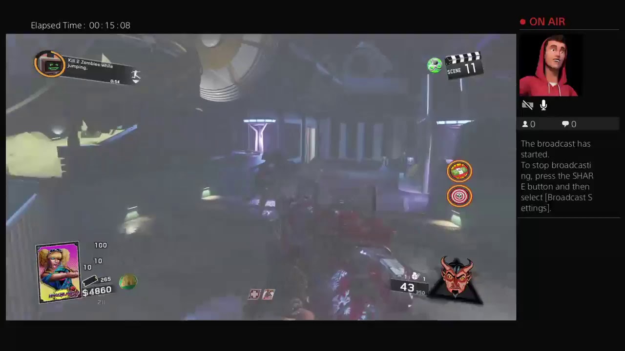 Playing infinite warfare zombies - YouTube