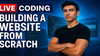 Building a Website with react | Live Coding & Programming🖥️ Guide