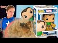 ПЕСОЧНЫЙ ЧЕЛОВЕК FUNKO POP - РАСПАКОВКА! КАПИТАН АМЕРИКА ЭНДРЮ VS SANDMAN MARVEL!